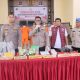 Polres Langsa Berhasil Ringkus Tiga Tersangka Narkoba Dan Ungkap Dua Kasus Besar Peredarannya