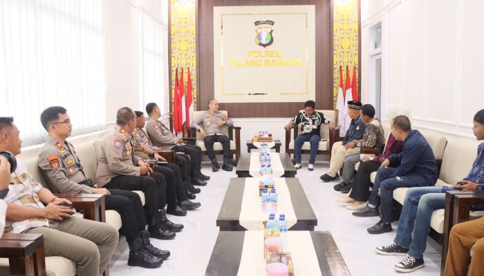 AKBP Yuliansyah Sampaikan Ini Saat Menerima Audensi Rombongan KPU Tulang Bawang di Presisi Lounge