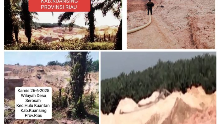 Maraknya Aktivitas Ilegal Penambang Emas (PETI) di Kuansing