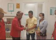.Aksi Sosial Pemberian Donasi Pemuda Batak Bersatu kepada Anak Rekan juang yang sedang Sakit