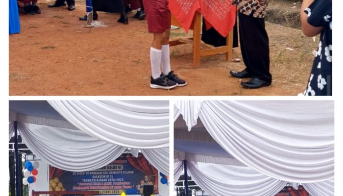Meriah Dan Penuh Haru Acara Perpisahan Siswa Siswi SDN 01 MedaSari