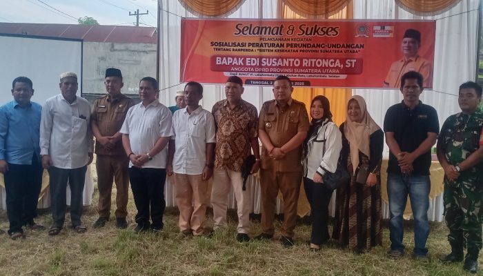 Sosialisasi Peraturan Perundang-Undangan tentang Ranperda Sistem Kesehatan Provinsi Sumatera Utara Bersama Anggota DPRD Provinsi Sumut
