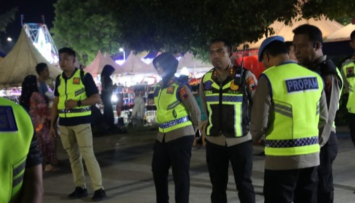 Kapolres Tegal Pimpin Patroli Skala Besar Demi Kamtibmas Kondusif di Malam Takbir idul Adha