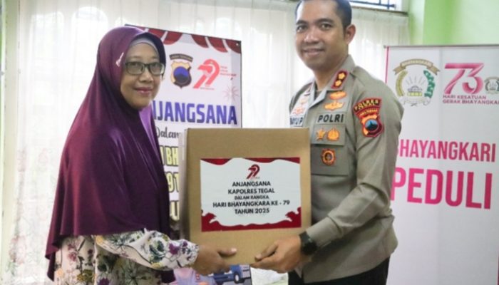 Anjangsana Polres Tegal: Wujud Penghargaan untuk Purnawirawan di HUT Bhayangkara ke-79