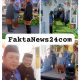 Resepsi pernikahan putri tercintanyal yang berlangsung meriah di rumah Bendahara  jurnalis jombang bersatu( JJB).