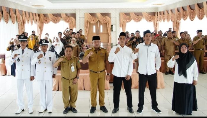 Bupati Tebo Melantik Dan Loker PJ kades dirimbo bujang, Dan Melantik PAW Dua BPD Plus PJ kades rantau langkap