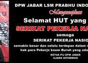 Ketua DPW SPN Jawa Barat Ujang Sutarman Ucapkan Selamat HUT ke-22 SPN
