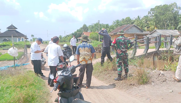 Ada apa Dengan Kampung Hargo Mulyo, Inspektorat Tuba Turunkan Tim Periksa Lima Jembatan Penghubung yang dibangun Tahun 2020,