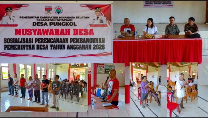 Pemdes Pungkol Gelar Musdes Sosialisasi Perencanaan Pembangunan Tahun 2026