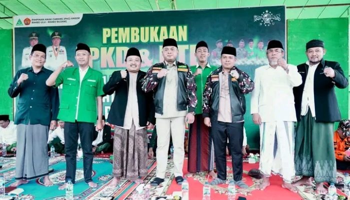Bupati Tebo Hadiri Pembukaan PKD dan DTD GP Ansor Kecamatan Rimbo Ulu dan Rimbo Bujang