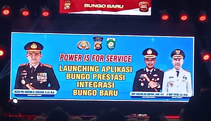 Polres Bungo Luncurkan Aplikasi “Bungo Prestasi”, Wujud Layanan Publik Cepat dan Responsif