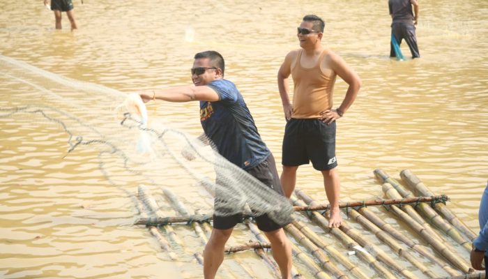 Buka Lubuk Larangan, Dandim 0416/Bungo Tebo Ajak Warga Jaga Alam dan Lingkungan