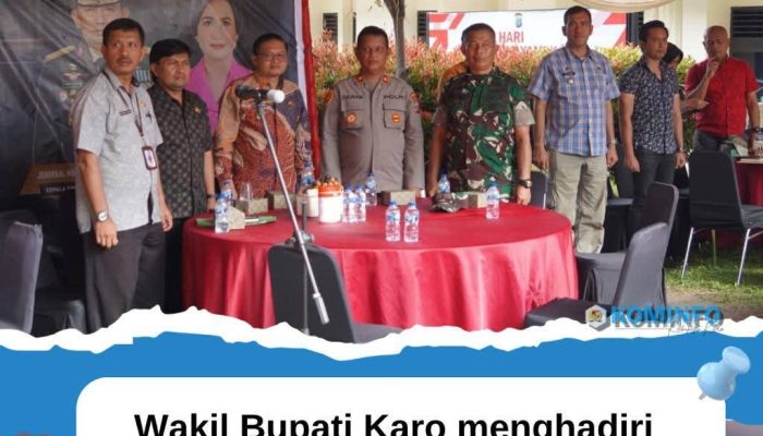 Wakil Bupati Karo Ikuti Zoom Groundbreaking SPPG Jajaran Polda Sumut, Nyatakan Dukungan terhadap Program Makan Bergizi Gratis untuk Anak Sekolah