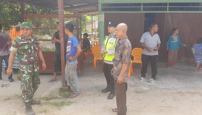 Meminimalisir Guantibmas Polsek Lhoksukon Patroli Rutin di Pusat Keramaian