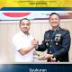 Ketua DPRD Tebo Khalis Mustiko, S.H hadiri Syukuran Hari Byangkara ke-79 Tahun. Selasa 1 juli 2015 Di Aula Byangkara Polres Tebo.