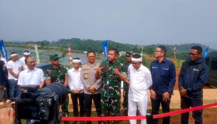Polres Purwakarta Lakukan Pengamanan Kunjungan Kasad Ke Kecamatan Darangdan