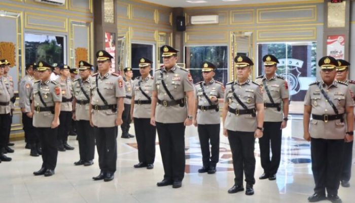 Kapolda Aceh Achmad Kartiko Pimpin Sertijab 4 Pejabat Utama dan 2 Kapolres