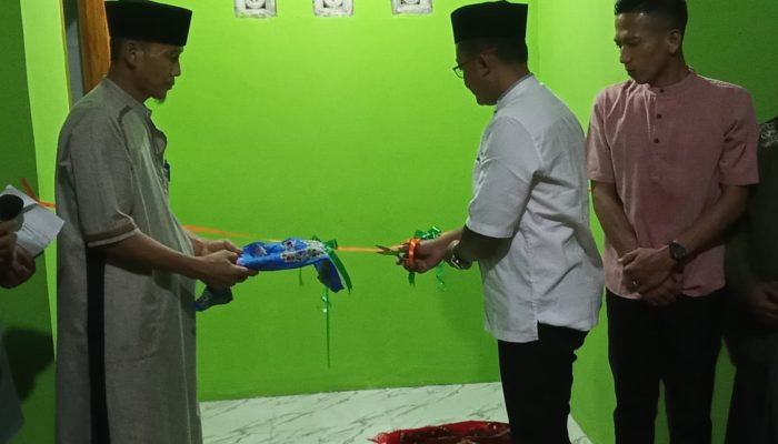 Syukuran Dan Peresmian Musholah SDN 10 Tanjung Raya, Dipimpin Langsung Oleh Bapak Eko Widiyanto S.Pd.I