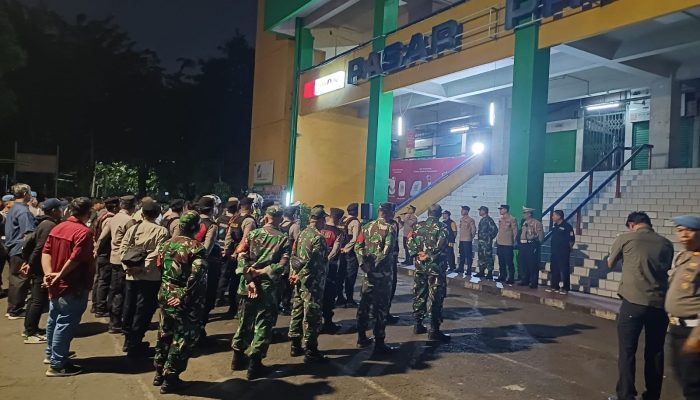 Koramil 02/Matraman Bersama Polres Metro Jakarta Timur Gelar Apel Cipkon Empat Pilar