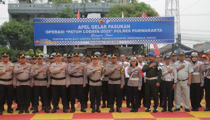 Polres Purwakarta Gelar Operasi Patuh Lodaya 2025, Ini Tujuannya