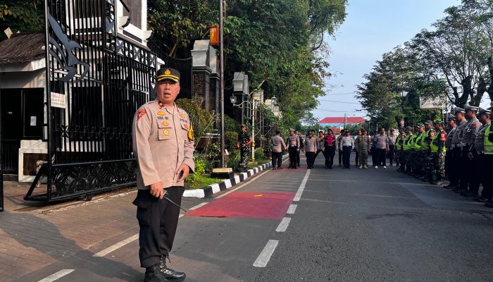 Polres Purwakarta Gelar Apel Gladi Pengamanan Hari Jadi Purwakarta