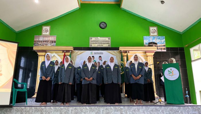 PAC IPNU IPPNU Kecamatan Widasari Resmi Dilantik, Teguhkan Ruh Keorganisasian Pelajar NU Lewat Kepemimpinan Progresif