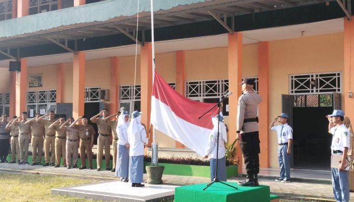Cegah Penyimpangan Remaja, Polres Tegal Gelar Pembinaan di SMK Diponegoro Lebaksiu