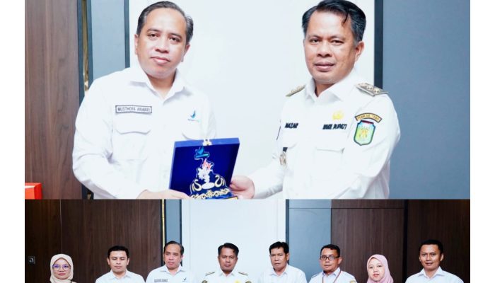 Audiensi dan Silaturahmi Kepala BPOM Jambi dengan Wakil Bupati Tebo