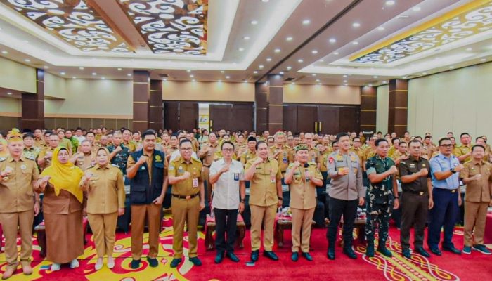 Raker Camat se-Kalteng, Gubernur Agustiar Sabran Tegaskan Arah Pembangunan dan Pelimpahan Kewenangan