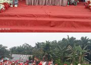 Semarak HUT RI ke-80, Dusun Karya Harapan Mukti Gelar Pawai Pembangunan