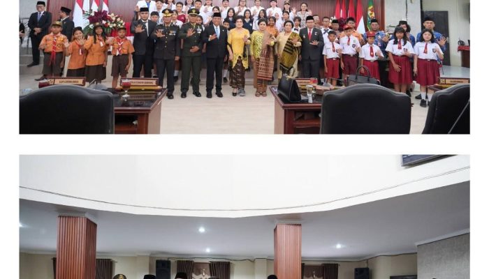 Bupati dan Wakil Bupati Karo Ikuti Pidato Kenegaraan Presiden RI Terkait Nota Keuangan dalam Rangka HUT ke-80 Kemerdekaan RI