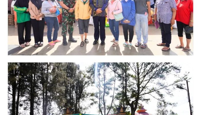Bupati Karo Menghadiri Gerakan Pangan Murah Secara Serentak Di Seluruh Kecamatan Indonesia Dalam Rangka HUT RI Ke-80