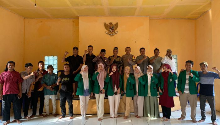 Rapat Tindak Lanjut Tentang Keamanan Pencurian didesa pagar puding lamo kecamatan serai serumpun di pimpin langsung oleh PJ kades Eripin yuhanis SE