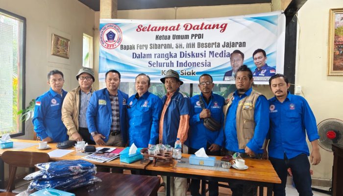 Media Dan Wartawan PPDI Siak Siap Sosialisasikan Program Bupati Siak