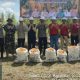 Polres Banyuasin dan PT.Agro Palindo Sakti Panen Jagung Perdana Dukung Ketahanan Pangan Nasional