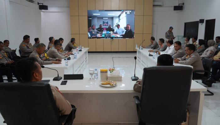 Polres Purwakarta Ikuti Anev Kegiatan Tematik dan Soft Launching TW III Program Polri Untuk Masyarakat Tahun 2025
