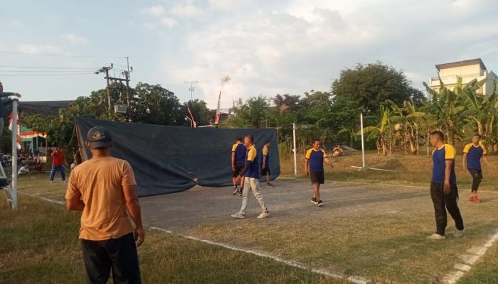 Kemeriahan dalam menyambut HUT Kemerdekaan.