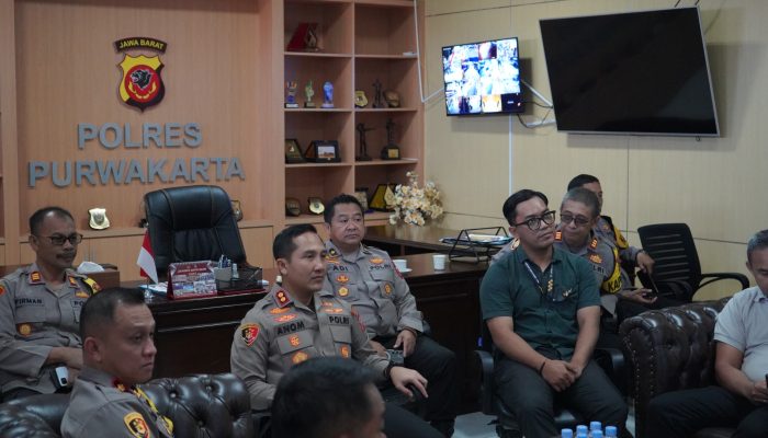 Dukung Swasembada, Polres Purwakarta Ikuti Rakor Ketahanan pangan