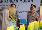 Gerakan Pangan Murah Polres Purwakarta Di serbu Warga