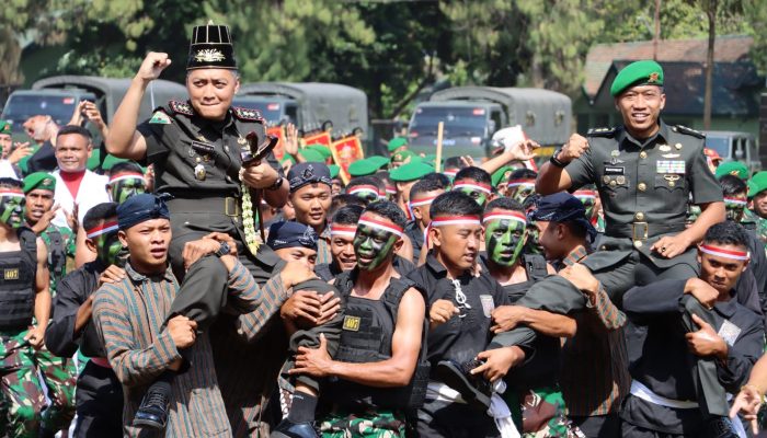 Pergantian Tongkat Komando, Letkol Inf Sisriyanto Ade Prasiska Jabat Danyonif 407/Pk