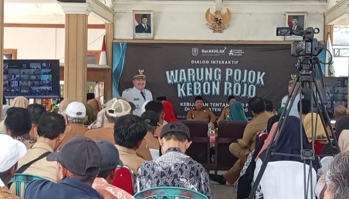 Dialok Interaktif Warung Pojok Kebon Rojo Tentang Kebijakan PBB P2 Perkotaan dan Pedesaan 