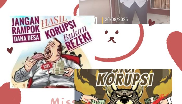 Kuat Dugaan Kakam Bersama Seketaris Kampung Depasena Abadi Selewengkan Dana Insentif Tambahan Tahun 2023+ Dana Desa Tahun 2020-2024