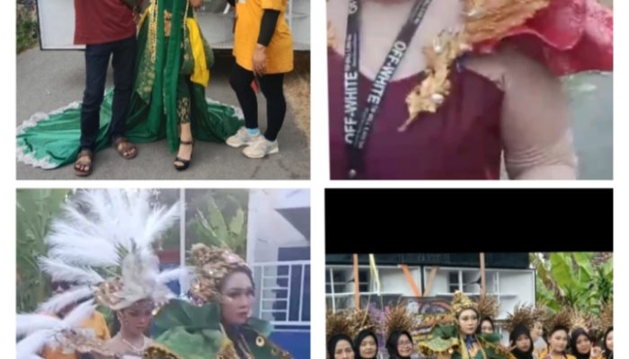 Gebyar karnaval kebangsaan HUT RI ke 80 Desa bongkot Peterongan Jombang.bermacam atraksi lokal di kembangkan.