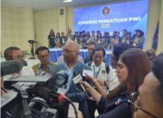 Sah..akhmad munir pimpin pwi pusat tahun 2025 Hasil kongres persatuan wartawan Indonesia.