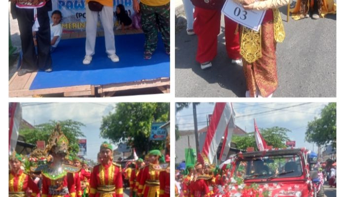 HUT RI ke 80 Desa mancar Peterongan  jombang mengambil tema,Bersatu,Berdaulat,Rakyat sejahtera Indonesia Maju.