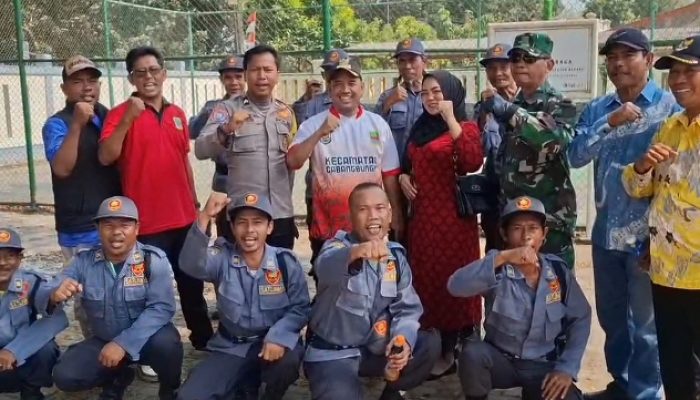 Kepala Desa Setialaksana Dukung Penuh Lomba Linmas Antar Desa di Kecamatan Cabang Bungin