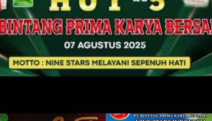 Aniversary ke-5 PT. Bintang Prima Karya Bersama (Nine Star) Meriah, Dihadiri Pak Yosafat dan Para Leader se-Palembang