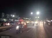 Pasar Malam di Muara Bungo Lumpuhkan Jalinsum, Penanganan Dipertanyakan
