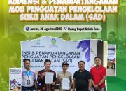 Sekda Tebo Hadiri Audiensi dan Penandatanganan MoU Penguatan Pengelolaan Suku Anak Dalam (SAD)