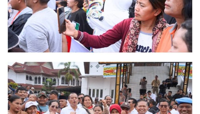 Aspirasi Masyarakat Disambut Hangat Oleh Bupati Karo, Aksi Damai Berlangsung Aman dan Kondusif di Kabupaten Karo